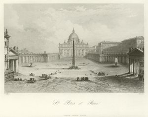 San Pedro en Roma de Giovanni Battista Piranesi